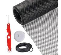 Mesh Screen Printing - 400x120cm Screen Net Replacement Door Table | Net Heavy Duty Pet Test With Rolling Tool | Rolling Tool, Kit