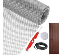 Mesh Screen Roll | Sliding Screen Mesh Replacement | 157x47 Inch, Heavy-Duty Roll, Sliding Door Repair Kit, Pet Proof for Porch, Patio