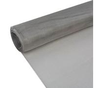 Mesh Screen Stainless Steel Silver 100x1000cm 0.24mm Wire 99holes/cm HeavyDuty