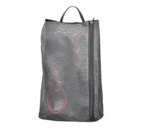 Mesh Shoe Storage Bag, Zipper Tote Organizer for Sneakers, Reusable Travel Packing Accessory, Portable Mesh Bag for Clothes, Pool Trips, Beach Days, Vacation Use, 12.01x8.27 Inches