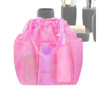 Mesh Shower Caddy Bag Portable Large Capacity Bath Tote Quick Dry Hanging Shower Tote Bag | College Dorm Room Quick Dry Shower Tote Bag Large Capacity Shower Bag for Bathroom, Gym, Swimming