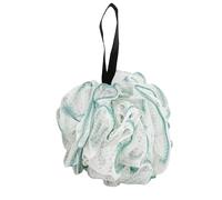 Mesh Shower Puff Loofah Sponge Soft Body Scrubber Bath Sponge Bath Scrunchies Skin Exfoliating Black (Green, 50g)