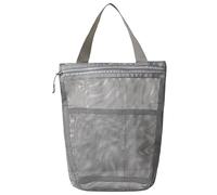 Mesh Shower Tote Bag - Portable Bathroom Caddy, Hanging Toiletry Basket, Breathable Makeup Washing Organizer | Beach College Hostel Travel Workout Sauna Poolside Grooming Shaving Kit Bag