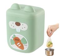 Mesh Sink Waste Box, Adhesive Mounted Food Filter Container with 200 Liners, Food Waste Management, Efficient Scrap Catcher for Quick Cleanup and Organized Kitchen Countertops