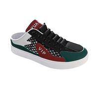 Mesh Slip On Mules for Men,Mens Open Back Sneakers,Mens Backless Sneakers Mesh Slip-On Mule Shoes Breathable Slippers,Breathable,Non Slip,for Hiking,Camping,Hiking and Backpacking Green