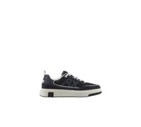 Mesh Sneaker with Logo - male - Armani Exchange - Sneakers - Blue - 10 UK - Shoes 10 UK
