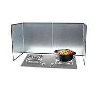 Mesh Splatter Screen - Stainless Steel, 14.96x15.75x0.79in Splash Guard Foldable Grease Protector | Heat-Resistant Oil Blocking Panel, Kitchen Splatter Shield for Stove Tops, Frying Pans, Cooking