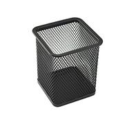 Mesh Square Pencil Pot Pencils Storage Box Pen Holder Stationery Storage Organizer Makeup Brush Vase Pen for Learning Office (2)