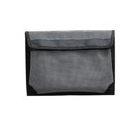 Mesh Storage Bag for Boats - 13.75 x 9.8 x 1.55 inches, Self Adhesive Pack with Fastening Tool Organizer for Boats | Storage Bag for Bait, Reel, Fishing Tackle, Water Trans, gray, Siehe Beschreibung