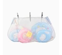 Mesh Storage by Pool Strength Basket for Organizing Toys, Towels, Clothes | Waterproof for Swimming Pool, Frame Pool, Outdoor Area, PA Storage Solution, gris, Consulte la descripción, See description