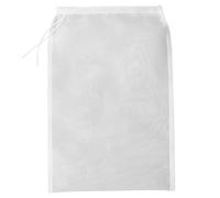 Mesh Strainer Bag 100 Mesh Filter Bag High Density Even with Drawstring Closure 7.9x11.8in Cooking for Soy Milk Juice Dumpling Filling