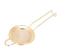 Mesh Strainer Fine Mesh Sieve Cocktail Strainer for Kitchen Cake Powder Filter,Bar Accessories,21.5 x 8 cm / 8.5 x 3.2Inch,Stainless Steel(Gold)