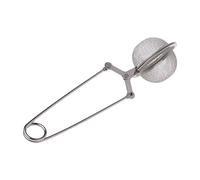 Mesh Strainer Snap Ball Loose Leaf Tea Infuser Stainless Steel Secure Locking Tea Strainer