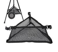 Mesh Table Storage Bags, Folding Table Storage Bag, Triangular Foldable Mesh Bag, Picnic Storage Bag Under The Table, Foldable Camping Storage Bag E, Triangle Mesh Bag, see description, See