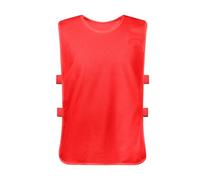 Mesh Tank Tops Boys Girls Side Tie Quick Dry Sleeveless Top Breathable Loose Fit Training Vest Athletic Gym Top for Kids Basketball Running Pe Classes Red 9 Years