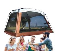 Mesh Tent | Portable Shelter with Screen and Shade House - with Mesh for Camping | for Picnic, Garden, Hiking, Road Trips, Travel and Beach Activities
