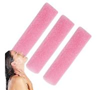 Mesh Wash Cloth for the Body, African Mesh Sponge | African Mesh Cloth, Shower Net, Scrubber, Washcloth, Elastic Bath Sponges, 3 Pieces for Daily Use, Bathing for Women
