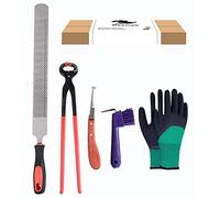 MeShear 16-inch Horseshoe Pliers Tool for Horses,Horse Hoof Cutter Set, Horseshoe Cutting Pliers Horseshoe File Hoof Tri mmer Equestrian Supplies,Suitable for Horses Cattle Sheep Cow.