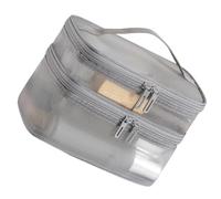Meshes Cosmetic Case Open Pocket Make Up Wash Bag Cosmetics Skincare Products Travel Organization Storage Open Pocket Cosmetic Bag