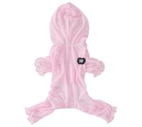 Meshes Pet Clothes Sun Dusts Mosquitoes Protecting Sunscreen Jumpsuit for Dog Cats Walking Running Playing Meshes Four Legged Clothes