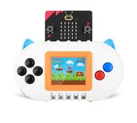 Meshnology BBC Micro:bit V2 Newbit Arcade Shield Expansion Board, Supports MakeCode Javascript Python Programming for Game Creation, IoT, Interactive Project, STEM Education (Micro:bit Included)