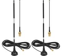 Meshnology Meshtastic 868 MHz Lora Antenna 10dBi Gain Outdoor Long Range Magnetic Base Antenna 24 cm Omni SMA Male for ESP32 LoRa V3 & V4 Development Board LoRa Module with 10 cm Extension Cable Pack