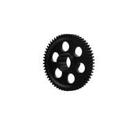 Mesimsple 45# Steel 57T Spur Gear 0.5M ARA311196 for Arrma 1/18 Granite Grom 1/14 Typhon Grom Series RC Car Upgrade Parts