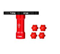 Mesimsple Alloy 17mm Wrench Dustproof Wheel Hex Hub Lock Nut Locknut for Arrma 1/7 Felony Infraction Limitless Fireteam 1/8 Kraton Outcast Talion Notorious Typhon Upgrade Parts