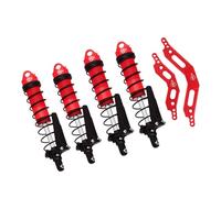 Mesimsple New Version Shocks And Front Rear Shock Tower for 1/10 Arrma Granite Senton 4x4 3S Blx & Mega 550 Upgrades Part
