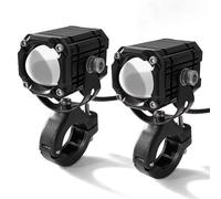 MESKEL Motorbike Headlight For Suzuki / 4modes 2Pieces DRL Auxiliary Motorcycle Headlights Led Motor Light