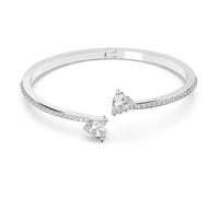 Swarovski Attract Soul Bangle White Rhodium Plated Bangle - Size S - Swarovski Crystal / Rhodium Plated