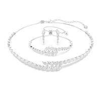 Swarovski Mesmera Set, Set (3), Marquise Cut, White, Rhodium Plated