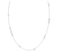 Mesmera strandage, Marquise cut, White, Rhodium plated