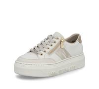 Rieker M1912-80 White Beige Womens Trainers