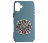 Mesmerizing Jellyfish Mandala Design: Stunning Case for iPhone 16 Plus