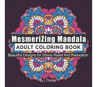 Mesmerizing Mandala Adult Coloring Book