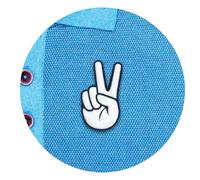 meSNAPS Enamel Pins, Shut Up, I’m Not Almost There, 1 pc - Decorative, Funny Enamel Pins for Clothes, Bags, Shoes, Hats, Backpacks - Reusable No-Pin Fasteners - Personalizable Charms for Kids & Adults