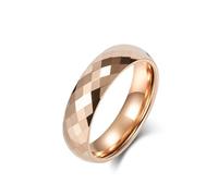 Mesnt Wedding Band Ring for Men, Tungsten Comfort Fit Faceted Engagement Ring for Men 2MM/4MM/6MM/8MM