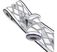 Mesoar Simple Geometric Wallpaper Border Wall Peel Stick Molding Border Home Ceiling Sticker for Bathroom Living Room Kitchen Wall 10cm by 16.4ft