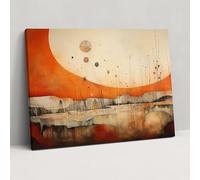 Mesolithic Wall Art - Abstract Art Inspired By The Beauty And Mysteries Of Nature - Mesolithic, Abstract Art, Canvas, Wall Art, 28" x 20"