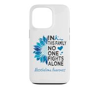 Mesothelioma awareness sunflower support Mesothelioma Case for iPhone 13 Pro