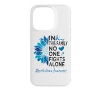 Mesothelioma awareness sunflower support Mesothelioma Case for iPhone 14 Pro