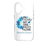Mesothelioma awareness sunflower support Mesothelioma Case for iPhone 17