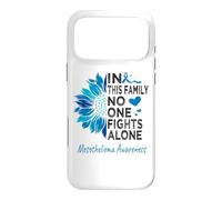 Mesothelioma awareness sunflower support Mesothelioma Case for iPhone 17 Pro Max