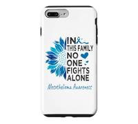Mesothelioma awareness sunflower support Mesothelioma Case for iPhone 7 Plus/8 Plus