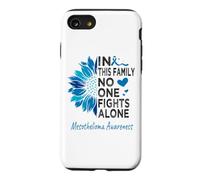 Mesothelioma awareness sunflower support Mesothelioma Case for iPhone SE (2020) / 7/8