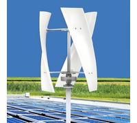 MESOVFCA 10000W Vertical Wind Turbine Kit - 3-Blade Low-Speed Generator with Controller for Home Renewable Energy & Off-Grid Systems - 12000W 12V Power Solution