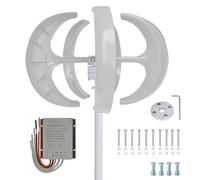 MESOVFCA 13000W Wind Turbine Generator Kit, 5-Blade 12V/24V/48V/72V/110V/220V with Controller - Perfect for Marine, Terrace, RV, Chalet, Boat - Efficient Renewable Energy Solution