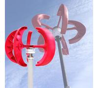 MESOVFCA 15000W/20000W Wind Turbine Generator - 5-Blade Vertical 12V/24V/48V Controller for Home, Hybrid Systems & Street Lights - High-Efficiency Renewable Energy Solution