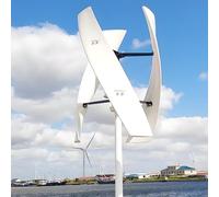 MESOVFCA 20000W Vertical Wind Turbine Generator Kit, 220V Wind Power for Marine, RV, Home, Ideal for Hybrid Solar-Wind Systems, Efficient Windmill Energy Solution